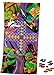 Produktbild United Labels 0118497 - Strandtuch mit integriertem Spiel, Turtles