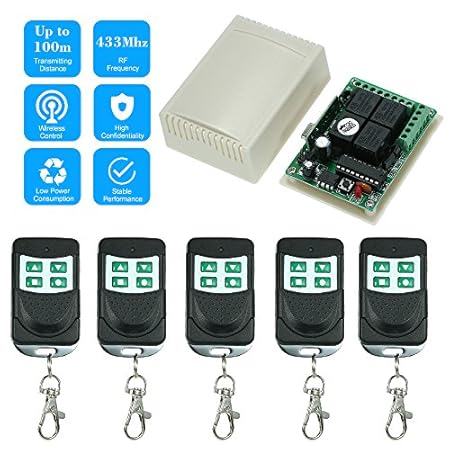 OWSOO Módulo de Receptor Control Remoto Inalámbrico Universal 433Mhz DC