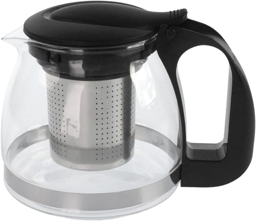 Arçelik K3282C, Beko BKK 2110C Teaparty Çay Makinesi ile Uyumlu Çelik Süzgeçli Cam Demlik