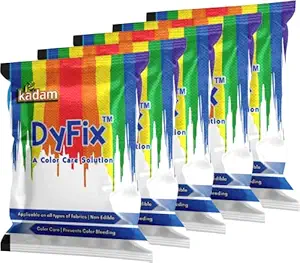 Kadam DyFix Color Fixer, Dye Fixative Agent, Fabric Colour Fixer (30g x 10N)?