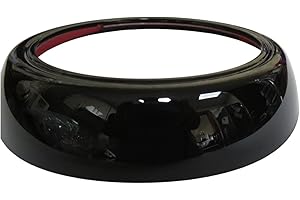 CARBON MY RIDE Rear Boot Roundel Cover Gloss Black Ring for BMW X4 F26 M40i M40d xDrive 2014-2017 Styling Accessories Chrome Delete Mod