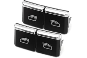 ROBUST CAR PARTS ROBUST 4x Fensterheber Tasten Taste Knopf Schalter für Porsche Cayenne 2011-2014 Macan 2015-2016 Panamera 2010-2015