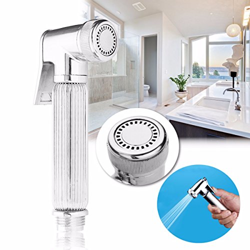 KING DO WAY Multifunktion Chrome Hoher Druck Wasserspar Duschbrause,Handbrause&Shower Head,WC Spruhpistolenduse Wandhalterung Wasserspar-Duschkopf,Bidetdusche - 5