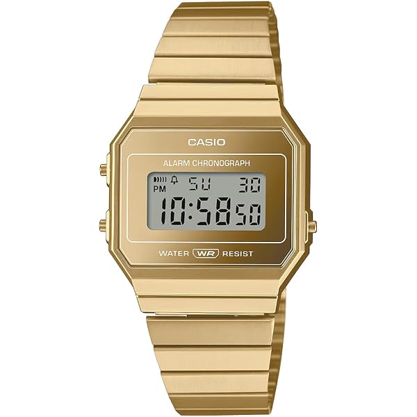 Casio Vintage A130WEG-9ADF Digital Gold Dial Unisex (D390