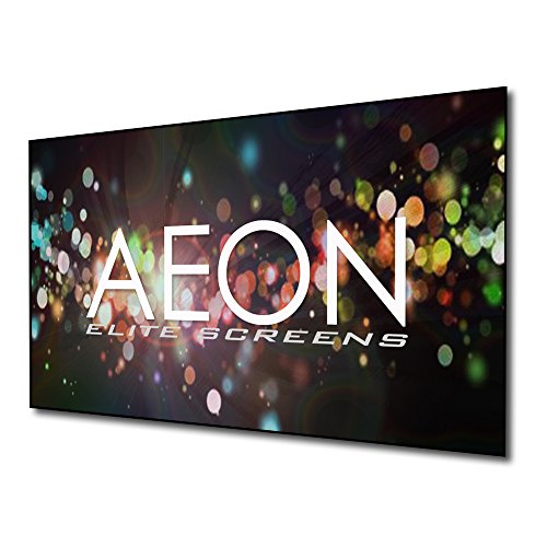 Elite Screens Aeon Series, Sleek EDGE FREE Tensioned Fixed Frame Projection/Projector Screen, 120-inch Diag. 16:9, AR120WH2