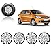 Auto Pearl - Premium Quality Car Full Wheel Cover Caps Silver and Black 14 Inches For - Tata Tiago RS.1399.00