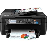 Epson WorkForce WF-2750DWF Stampante a Getto d`Inchiostro, Multifunzione (Stampante, Scanner, Fotocopiatrice, Fax), Colore Nero