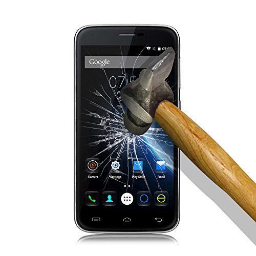 Cristal Templado Doogee Valencia 2 Y100 - Y 100 Pro, Protector Pantalla [ Doogee Valencia 2 Y100 - Y 100 Pro ], Protector Cristal Vidrio Templado Doogee Valencia 2 Y100 - Y 100 Pro, Ultra Resistente a Golpes y Rayado, WoowCase