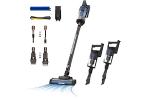 Taurus - Aspirador Escoba HUD 400W | 21.000Pa | Filtro HEPA | Autonomía 55min | Cepillos All Road/Fuzzy | 2 Velocidades | Iluminación LED | Batería Extraíble Litio 29.6V | Pantalla Digital