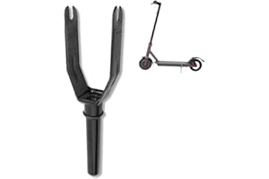 HERCHR Forcella anteriore per monopattino, supporto per ruota anteriore, 33x8x5,5 cm/13x3,1x2,2 pollici, accessorio di ricambio antiurto per skateboard per monopattino elettrico M365