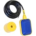 Float Switch | Float Sensor | Water Level Sensor 250V 16A (3 Mtr Wire) | Water Tank Float Switch Sensor for Water Level Controller Auto Cut Off with Switch (Yellow and Blue) Pack of (1)