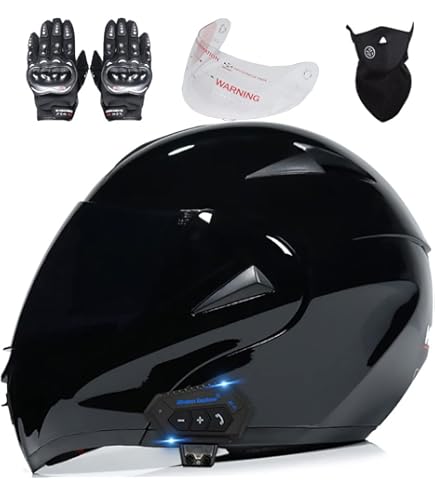 Casco Moto Integrale Omologato TOUR - Visiera Trasparente + Visiera Metalizzata Rosa, Taglia M