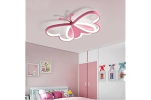 SHZICMY Plafoniera a LED per cameretta dei bambini, 90 W, dimmerabile, per camera da letto, sala da pranzo