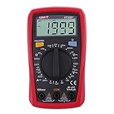 asiproper Uni-T UT33B + Digital Display Tragbare AC/DC Multimeter Akku Tester Werkzeug