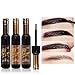 ROPALIA Matte Wine Bottle Peel Off Dye Eyebrow Gel Long Lasting Waterproof Eyebrows Makeup