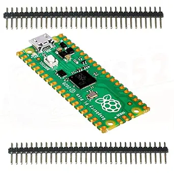 Scriptronics Raspberry Pi Pico microcontroller Development Board with Versatile Board Built Using RP2040 chip - Dual-core Arm Cortex-M0+ Processor with 264KB Internal RAM and Support for up to 16MB