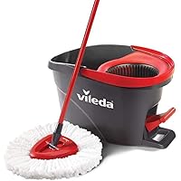 Vileda Turbo EasyWring & Clean Komplett Set, Wischmop und Eimer mit PowerSchleuder für 29.23