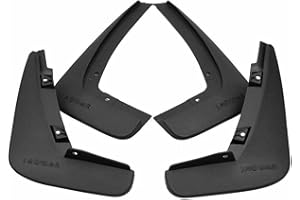 JJZRB 4Pcs Car Mud Flaps Mudguards, for Jaguar XF XFL 2009-2018 Front Rear Durable Protection Splash Guards Fender Mudflaps Flares, Auto Body Styling Accessories