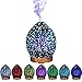 Produktbild Aroma Diffuser,Oil Diffuser,Aromatherapie Ätherisches Öl Diffusor, Kreative 3D Aurora, Home Office Ultraschall Kreative Bunte Aromatherapie Lampe