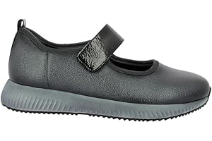 ZAPATOMODA Doctor Cutillas | Zapato Mujer Merceditas | Piso Goma con cuña | Cierre Tira Adhesiva en Empeine | Modelo 87229 | Hechas en España | Comodo Plantilla Extraible