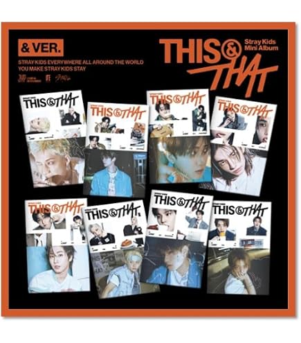 SKZ Stray kids THIS & THAT [FANS ALBUM Ver.] 10th Mini Album