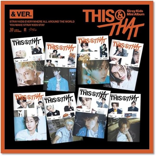 STRAY KIDS - 9th Mini Album ATE Accordion version CD+Pre-Order