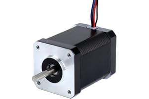 STEPPERONLINE E Serie Nema 17 Schrittmotor 1,8 Grad 60Ncm(84.97oz.in) 2,1A 42x42x60 mm 4 Drähte