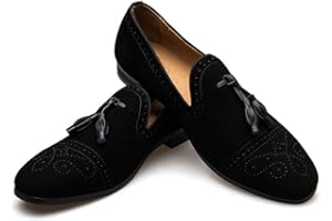 JITAI Mocassins pour Hommes - Chaussures Mocassins Glands en Faux Cuir - Hommes Et Chaussures Décontractées