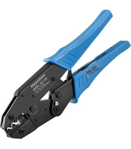 Pinza Crimpare A Cricchetto Per Capicorda Con 1200 Terminali 2.5-6.0 - Foto 8