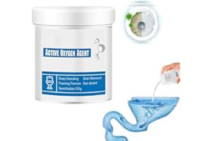 MATAME 2024 Neues Toiletten Aktivsauerstoff Agent, WC Reiniger Extra Stark, Aktivkohle Wc-Schaum, Selbstaktivierender Schaum Toilettenreiniger, Entfernt hartnäckigste Ablagerungen wie Urinstein (1, 250g)