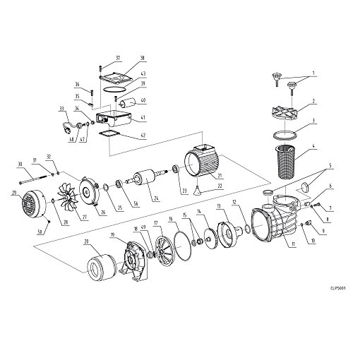 SONDERANGEBOT! Schwimmbadpumpe POOL-STAR-250/370/500/550/800/1100/1200/1600/2000, Poolpumpe – Filterpumpe Schwimmbad / Swimmingpool, energiesparsam zuverlässig und effektiv, leichte Filterreinigung (POOL-STAR 500) - 8