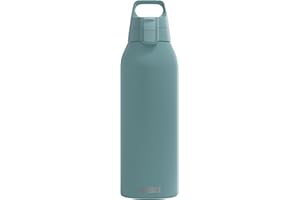 Sigg - Gourde Inox - Shield ONE - Convient Aux Boissons Gazeuses - Étanche & Légère - Sans BPA - Acier Inoxydable 18/8-0,75L / 1L / 1.5L