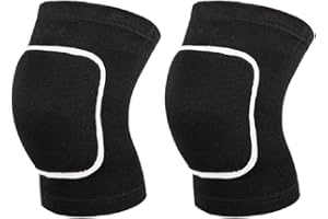 Tadipri Genouillere Sport, Genouillères En Éponge Épaissie Anti-Collision, Genouillères De Volley-Ball De Football Pour Hommes Et Femmes Genouillere Arthrose Genou (Taille L)