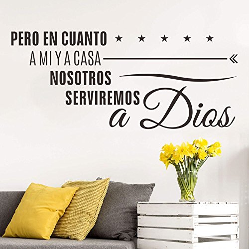 Dios De La Mayor Regalos Pared Letras Calcomania Decoracion