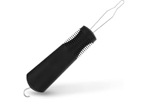 FIBOUND 1 Pezzi Aiuto con Gancio a Bottone Zipper Pull Aid Bottone Hook Helper Bottoni Assist Dispositivo Camicia Button Assist Strumento, per Pazienti Affetti da Artrite Anziani e Disabili