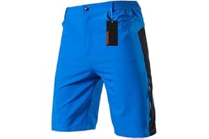 TOMSHOO Cuissard Court à Séchage Rapide/Cuissard de Cyclisme/Hommes Short Vélo/Cuissard Bref/Respirant Confortable