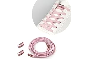 CHYEEH Cordones Elásticos Sin Nudo con Hebilla Metal | Cordones Elásticos de Goma con Botón de Metal/Cordones Elásticos para Zapatillas de Deporte, No es Necesario Atar Cordones de Zapatos para Niños