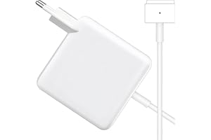 Lerobo 45W Computer portatili Caricatore, per Caricabatterie Mac Book Air T-Tip, Compatibile con Mac Book Air 11 pollici e 13 pollici 2012-2017, per i Modelli A1435, A1436, A1465, A1466
