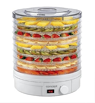 CONCEPT électroménager SO1020 DÉSHYDRATEUR GOBI, 9 PLATEAUX, TRÈS GRANDE CAPACITÉ, THERMOSTAT VARIABLE 35-70°C