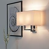 Die Leuchte wird gefertigt aus Stahl, Stoff