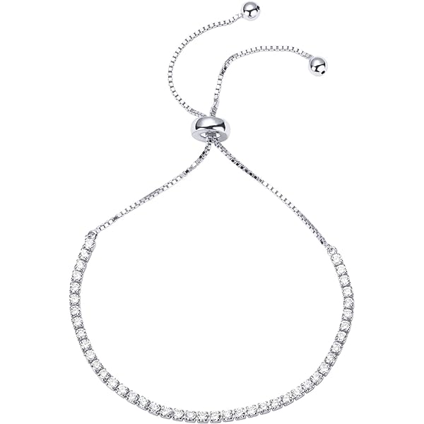 TINGN Bracciale Donna Oro A Strati, Perline E Catena, Placcato 14K, Regolabile, Regalo Festa Della Mamma