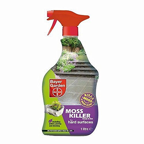 Bayer Garden Moss Killer Ready to Use 1 L Garden Outdoor Store