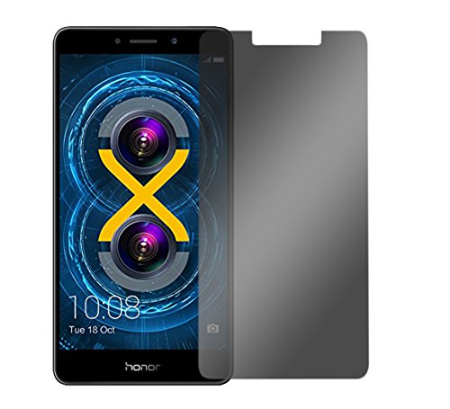 Slabo Blickschutzfolie für Honor 6x Sichtschutz Displayschutzfolie (verkleinerte Folien, aufgrund der Wölbung des Displays) "View Protection" Schwarz - privacy MADE IN GERMANY