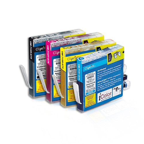 Cliprint ColorPack für Brother (ersetzt LC1240 BK/C/M/Y) - 5