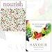 Price comparison product image Savour: Salads for all Seasons[Hardcover] and Nourish: Vibrant salads to relish & refresh 2 Books Bundle Collection With The Perfect Gift Journal