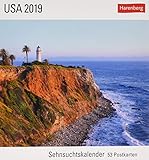USA - Kalender 2019: Sehnsuchtskalender, 53 Postkarten by 