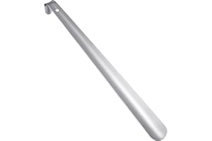 Weiye Chausse-pied long en métal – Chausse-pied en acier inoxydable robuste 41,9 cm