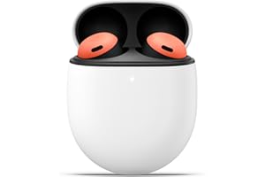 Google Pixel Buds Pro GA03202-DE Słuchawki Douszne Bezprzewodowe, Czarny/Koralowy