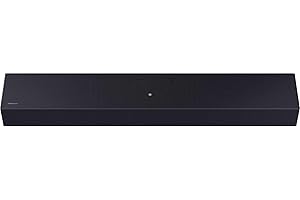 SAMSUNG HW-B400F/ZF Sound Bar, 2.0ch Woofer Integaod, Game Mode, Bluetooth Multiple Connection, Black