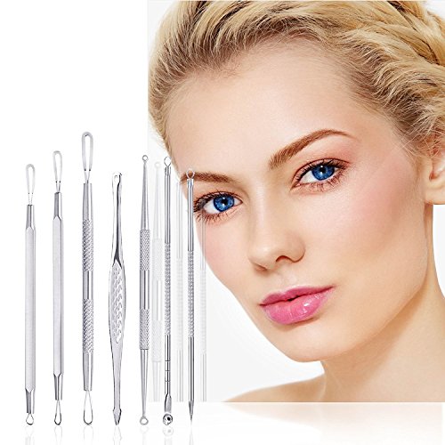 Mitesserentferner – Pickel und Akne Werkzeug Set von EmaxDesign – Werkzeuge zur Professionellen Behandlung von Gesichtsunreinheiten wie Whiteheads (Weiße Mitesser),Mitesser und Pickel Entferner - 4